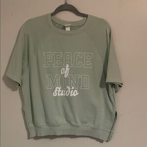 H&M Sage Green Knit Top